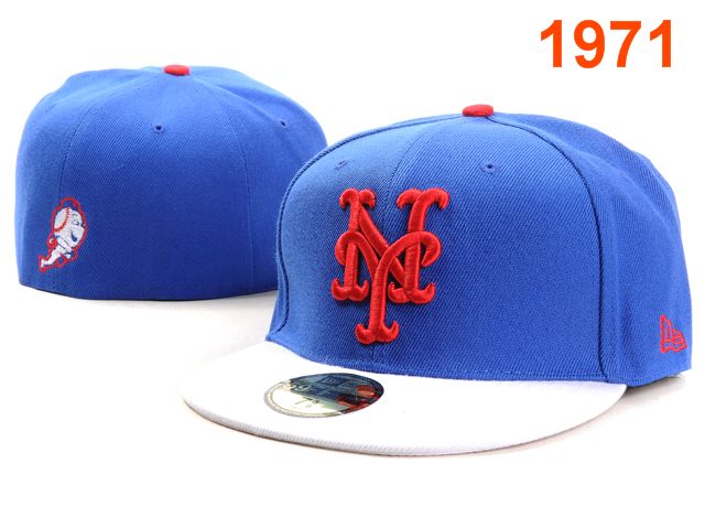 New York Mets MLB Fitted Hat PT2
